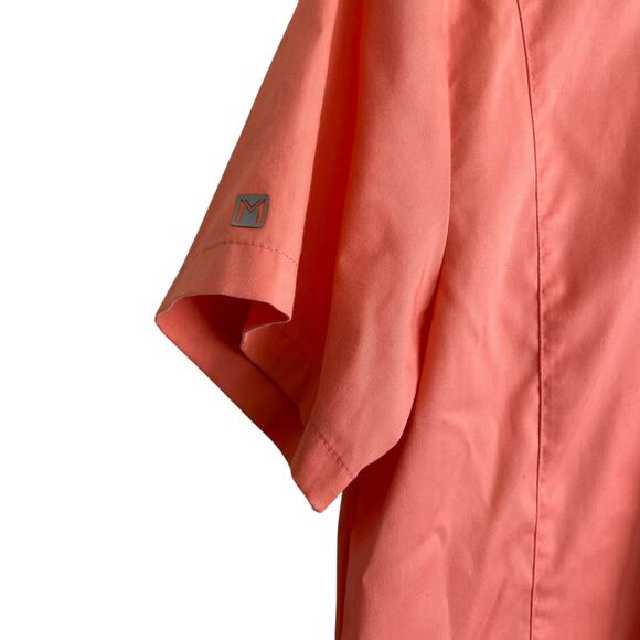 Matrix by Maevn Scrubs Women Top L Orange Medical Uniform Nurse Workwear Dental - Picture 4 of 10